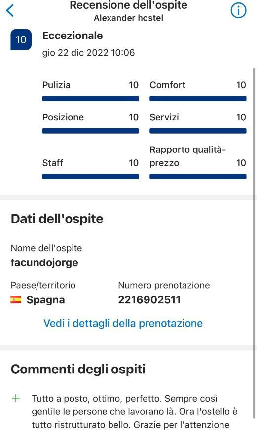Alexander Hostel Napoli Bagian luar foto